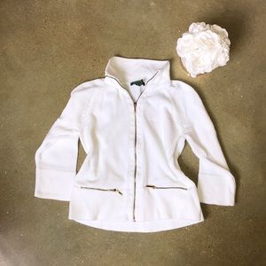 Lauren Ralph Lauren Zip Up Sweater